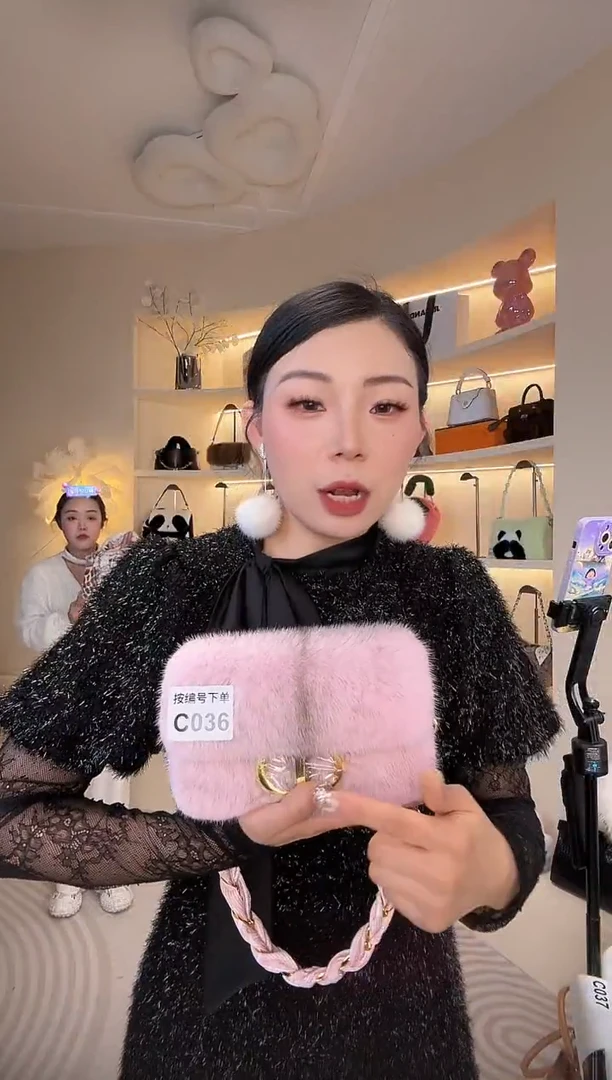 水貂毛【闪购商品】女包C036