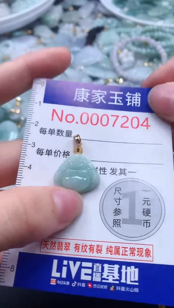 颈饰未镶嵌翡翠7204
