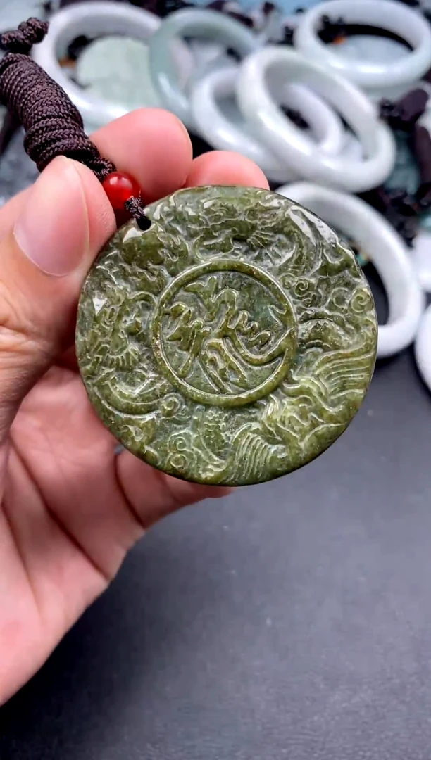 吊坠(不含链)未镶嵌翡翠1