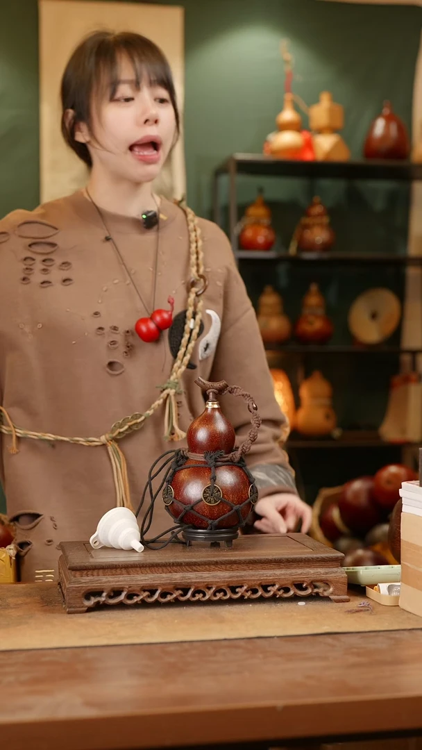 212号精品天然大漆酒葫芦一物一拍~