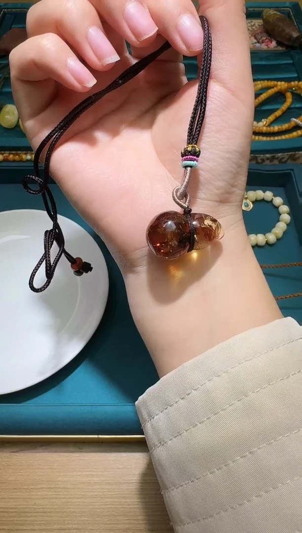 琥珀颈饰未镶嵌桐*儿多样性发一件 460