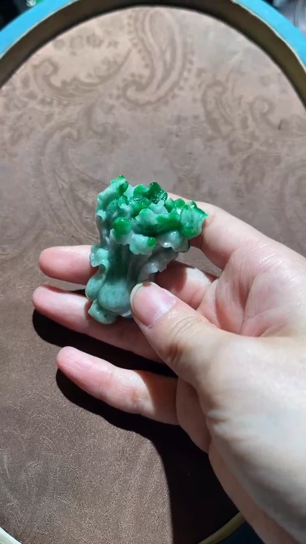 吊坠(不含链)未镶嵌翡翠红翡绿翠