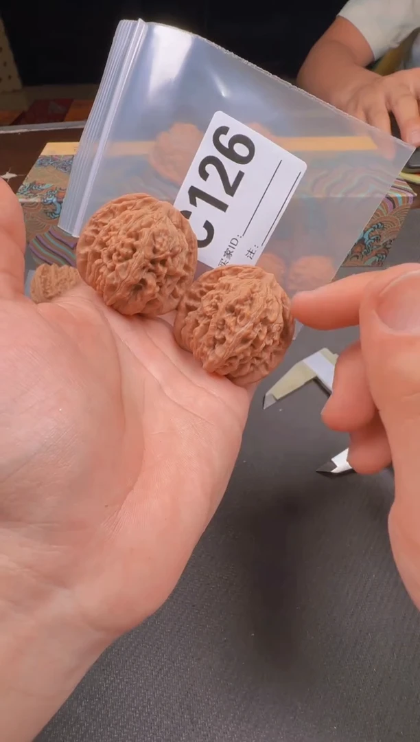 吊坠文玩核桃43秦皇楼126