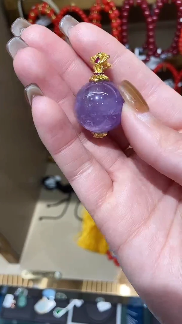 颈饰未镶嵌水晶40032134zs 水晶吊坠