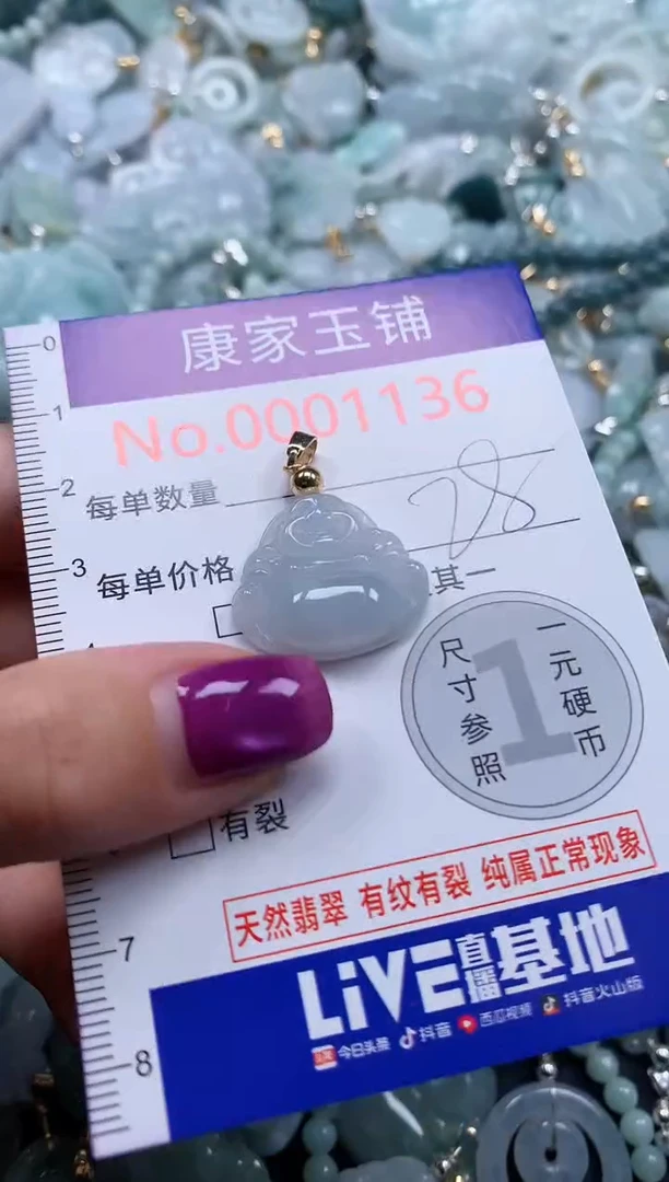 颈饰未镶嵌翡翠1136