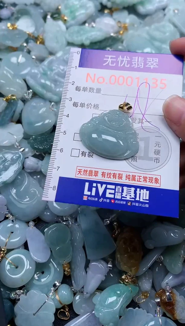 颈饰未镶嵌翡翠1135