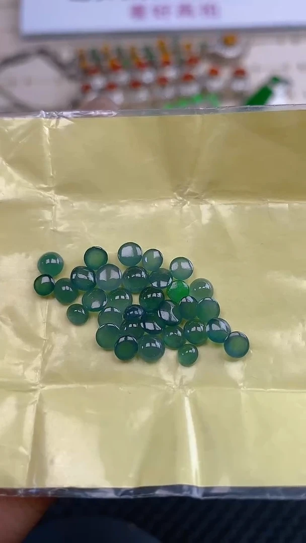 定制翡翠未镶嵌天然翡翠蛋面202