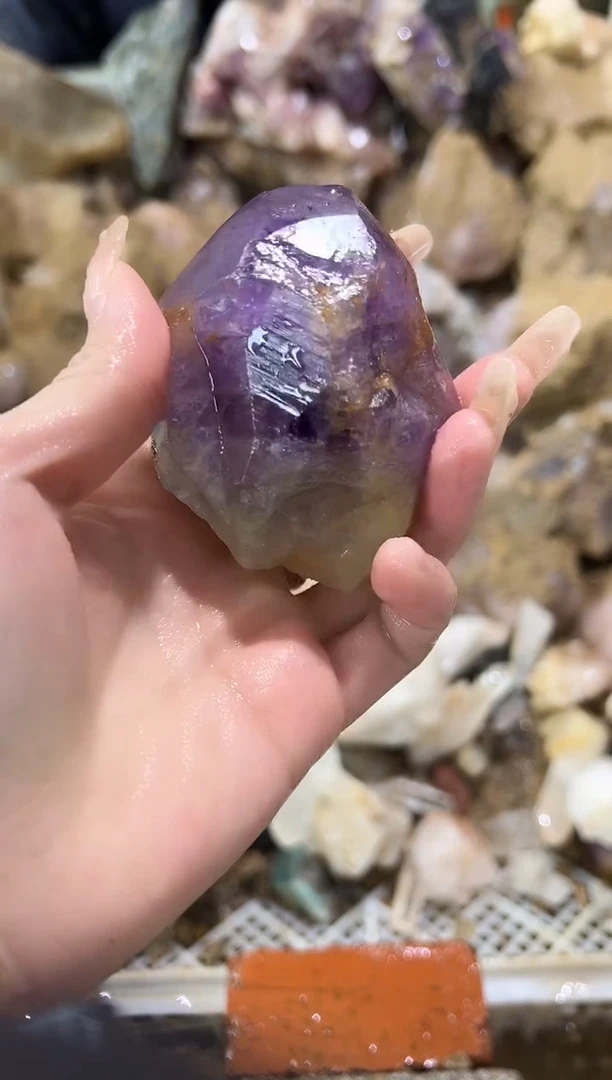 未镶嵌大型摆件（非配饰）水晶755紫水晶
