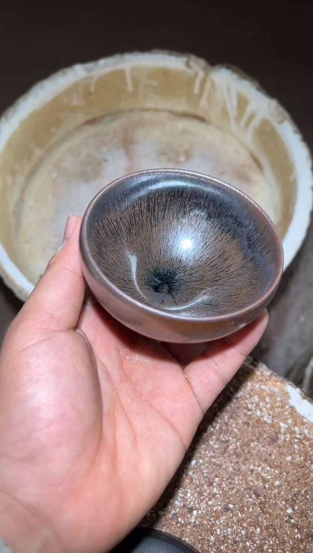 【闪购商品】茶盏老表精选柴烧44