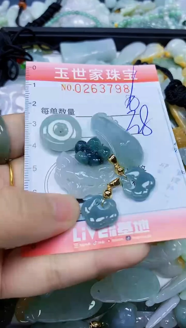 翡翠未镶嵌颈饰闪购0263798多样性发其一