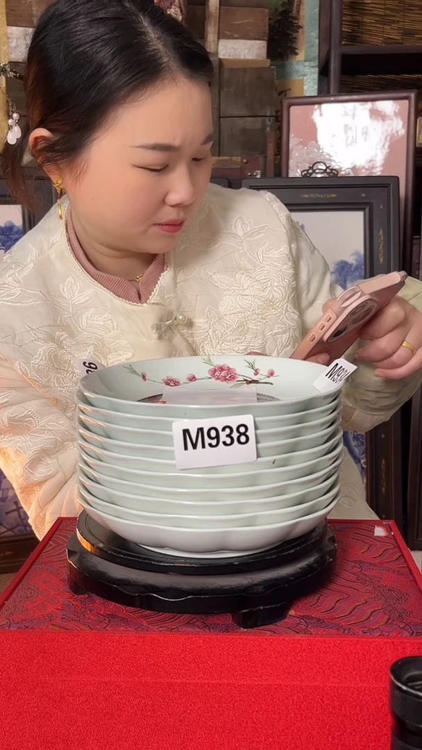 摆件陶景德镇陶瓷摆件M938