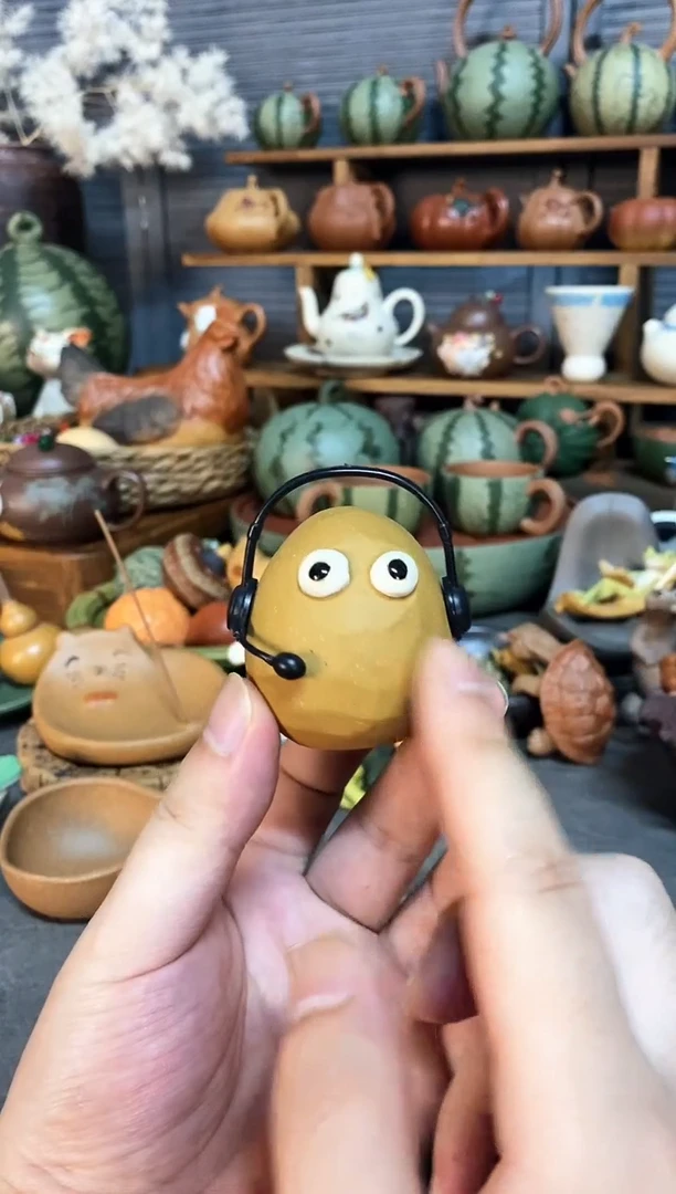 紫砂1紫砂商品土豆圆小号