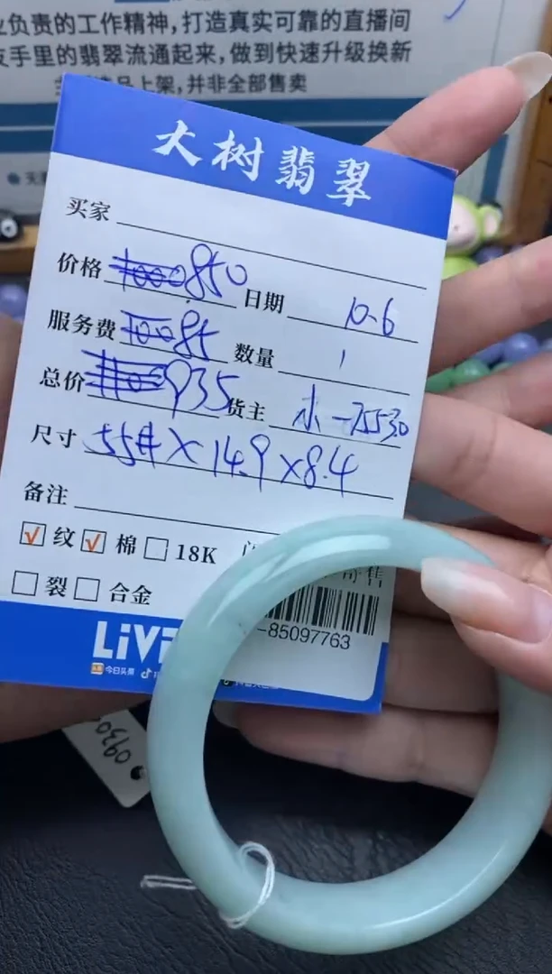 颈饰未镶嵌翡翠手镯多人-85097763