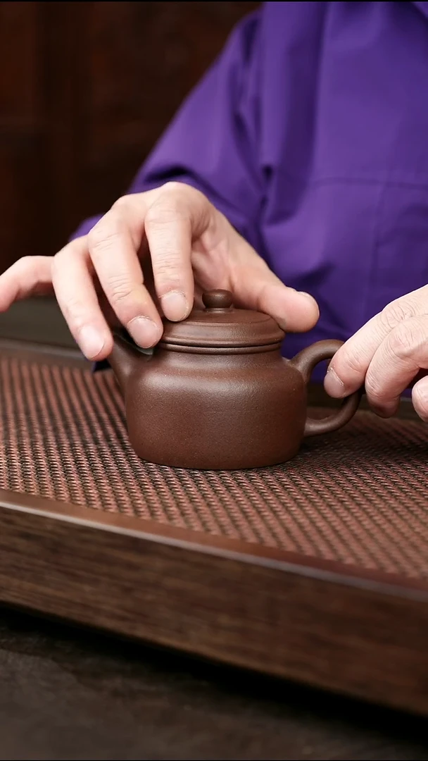 茶壶紫砂紫泥德钟