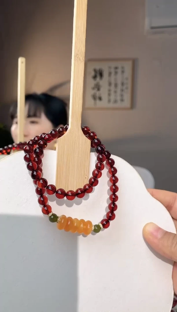 裸石琥珀未镶嵌6+天然琥珀设计款