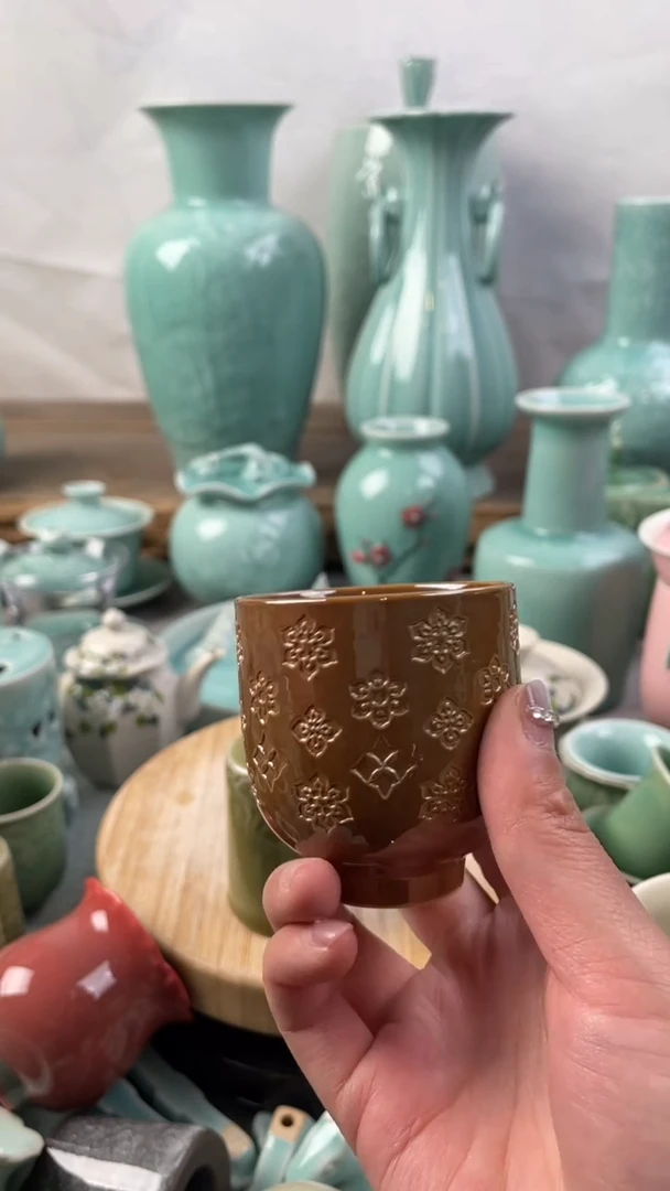 【闪购商品】福利款 慧仙青瓷 瓷器 主人杯