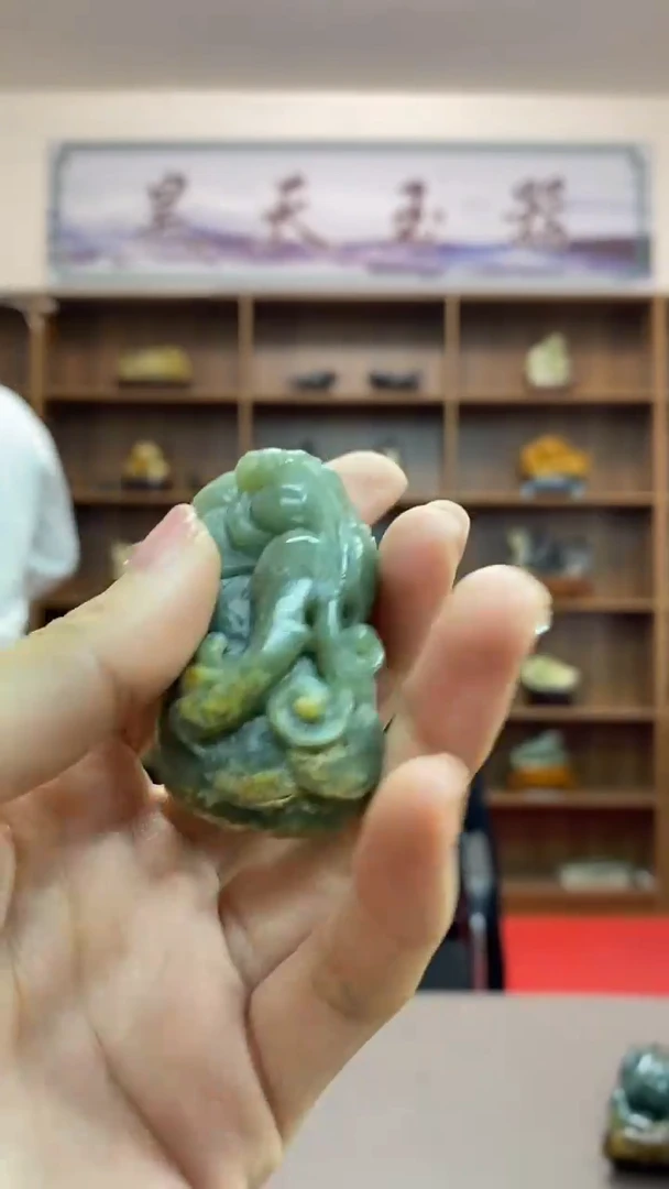 【闪购商品】岫岩河磨玉（透闪石质玉）手把未镶嵌手把