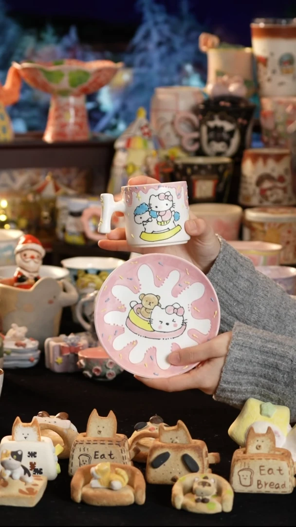 其他陶景德镇釉下彩手绘设计师款陶瓷