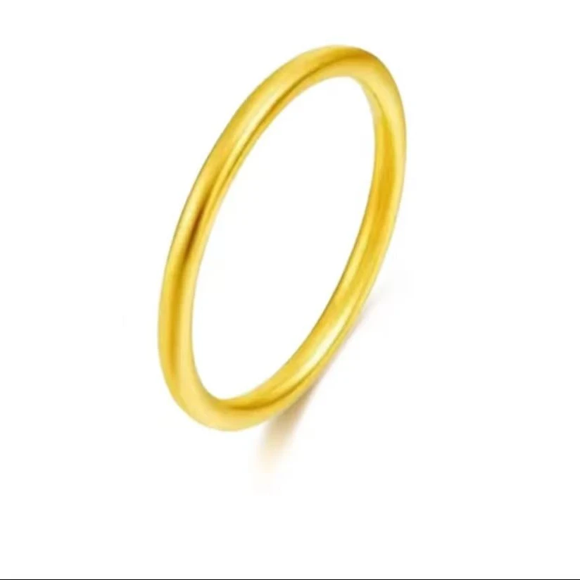 【宝悦】足金999 素戒子 国风新中式