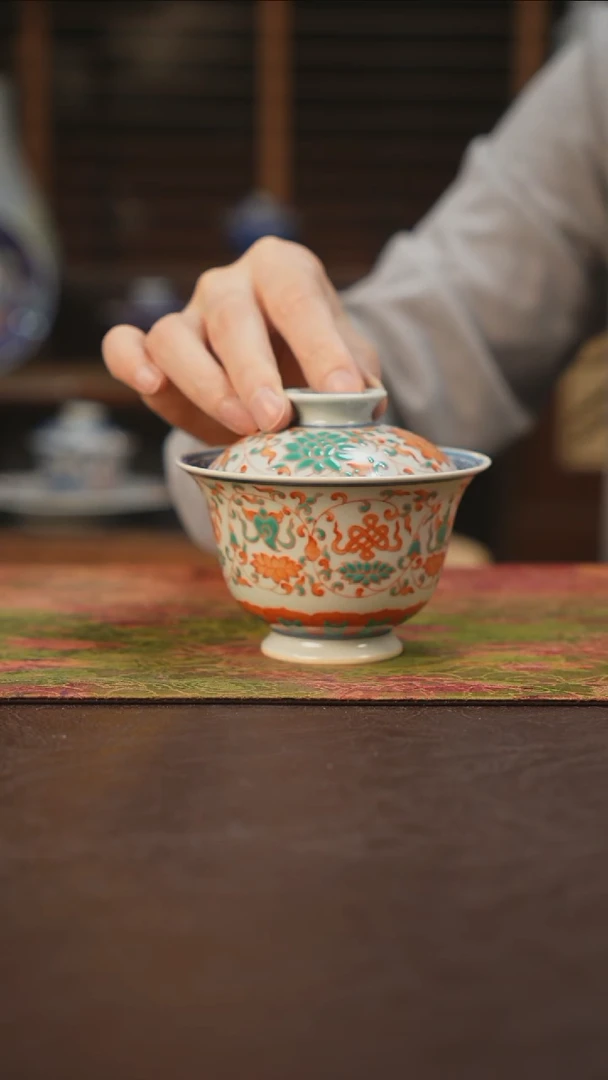 杯景德镇陶瓷杯碗柴烧多人C88