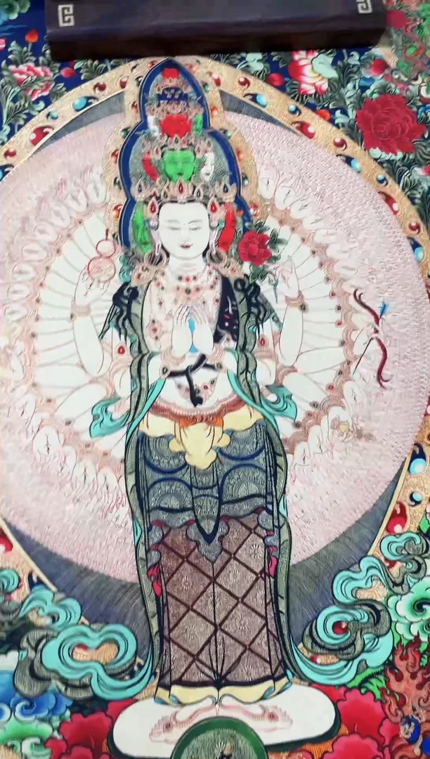 卷轴画老三的唐卡tk16