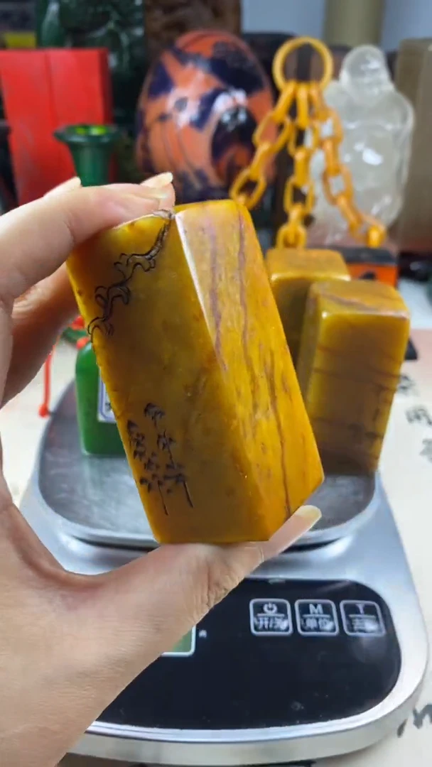 寿山石印石1寿山石刻字随机