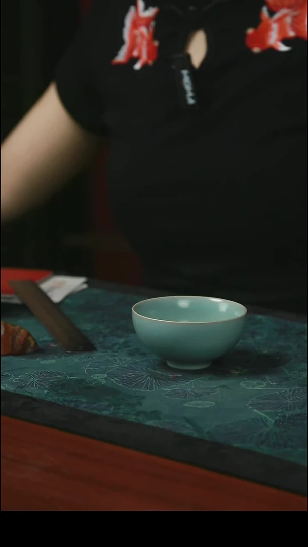 普洱杯 仿古釉  支钉 一级品