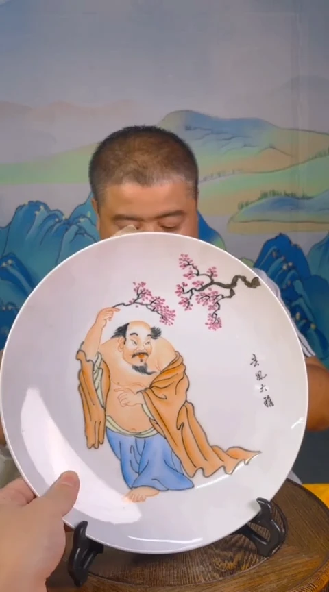 摆件景德镇陶瓷青花摆件62