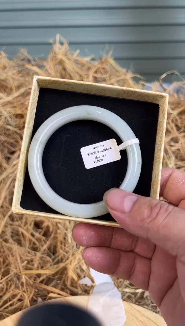 未镶嵌手镯石英质玉编号C-123