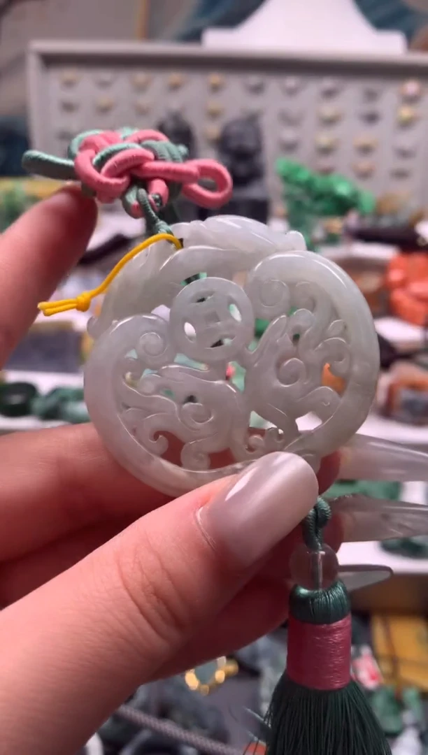 吊坠(不含链)未镶嵌翡翠天然翡翠A货16