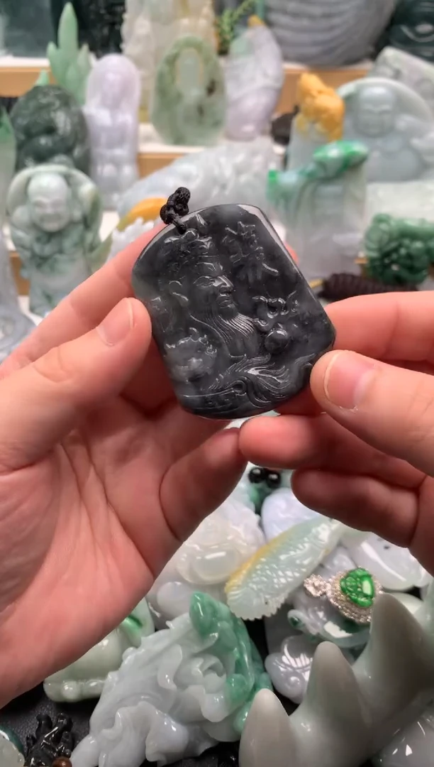 吊坠(不含链)未镶嵌翡翠1