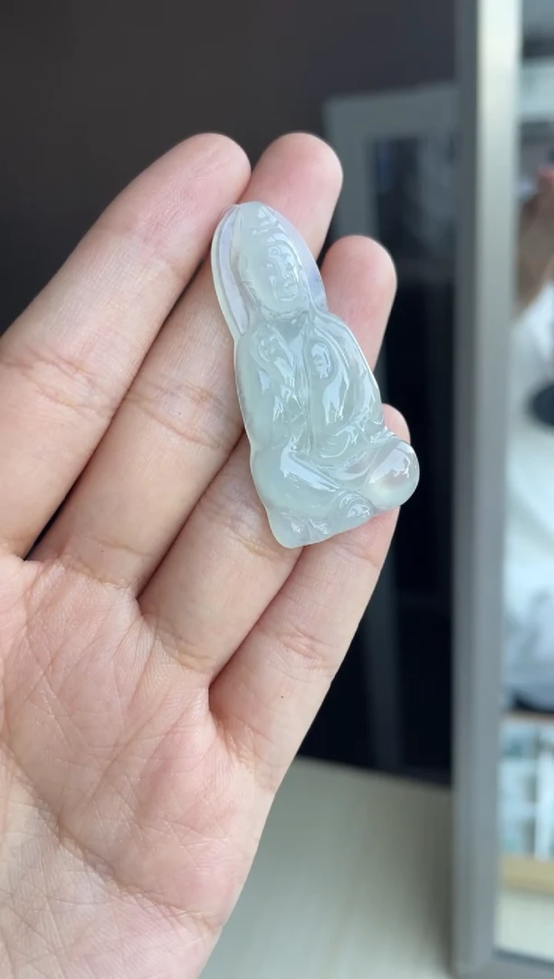 吊坠(不含链)未镶嵌翡翠天然缅甸A货翡翠