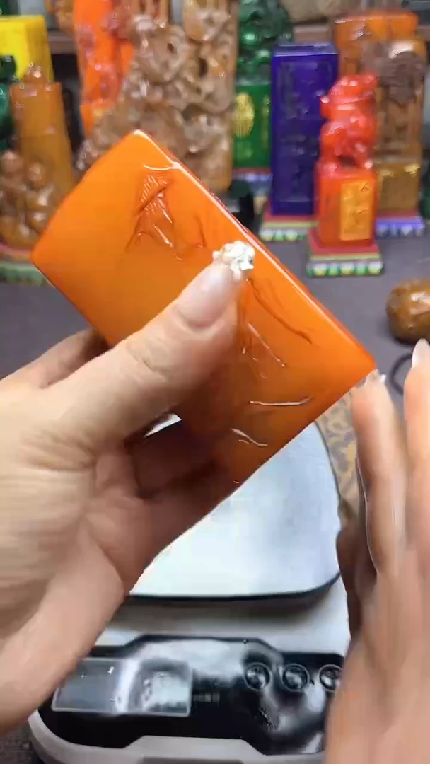 寿山石印石纯天然石料