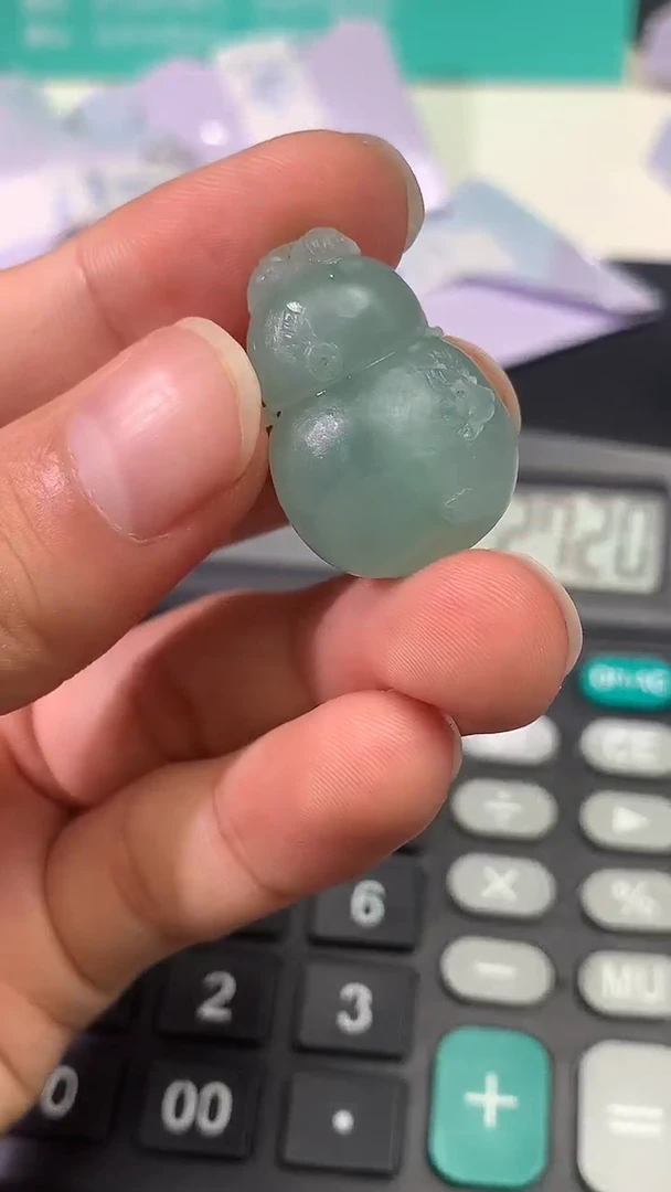 未镶嵌定制翡翠葫芦
