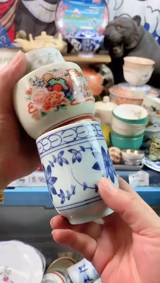 茶杯紫砂幸****生镰仓物语甄选瓷器3