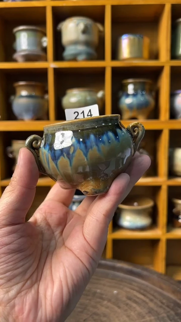 214 内口5【喵喵推荐手工盆】