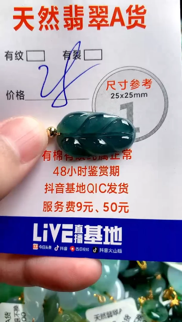 翡翠未镶嵌颈饰14002781（多样性发货 发其一）