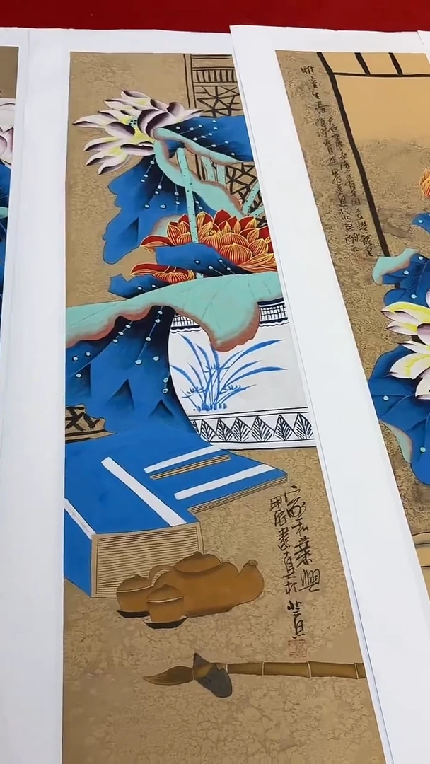 国画周建真老师绘画作品24-27