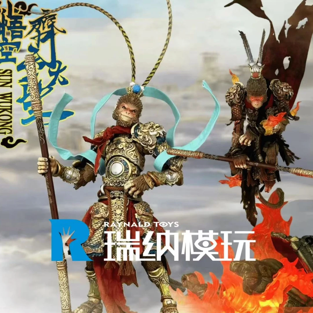 现货 Fury toys 狂怒工作室 1/12 山海魔神录 孙悟空 可动人偶