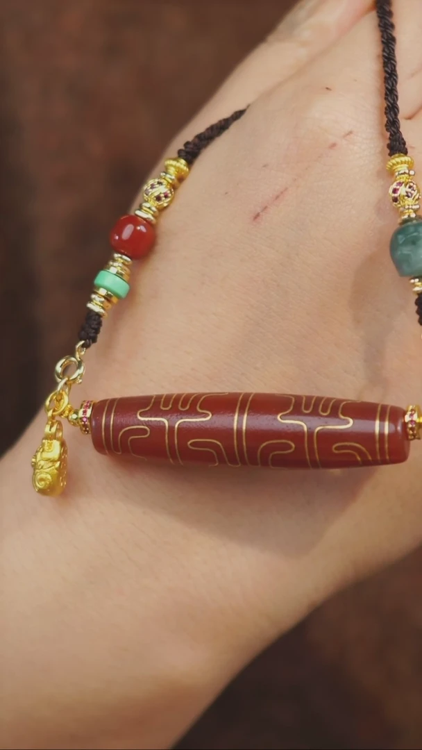 【闪购商品】玛瑙/玉髓项链未镶嵌多样性发一