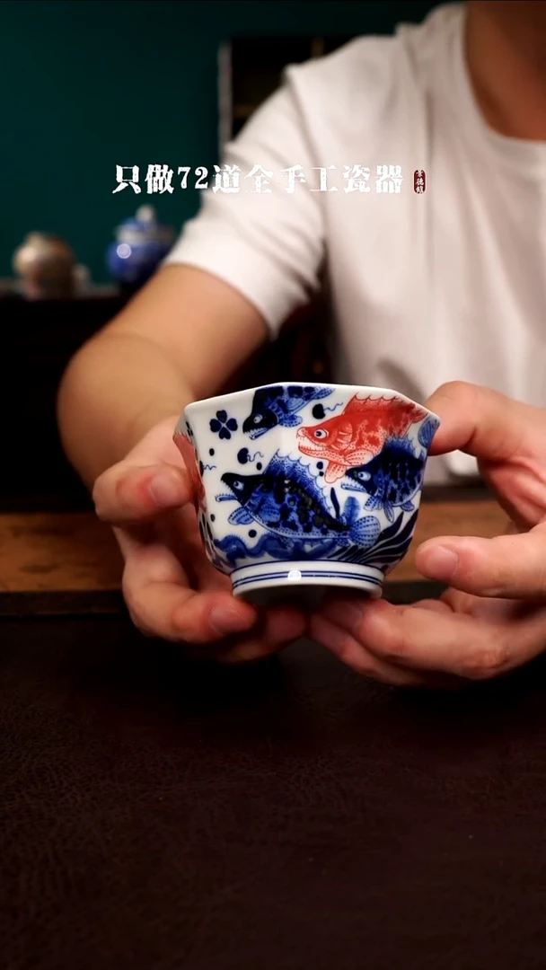瓷片?*哥景德镇现代手工手绘陶瓷