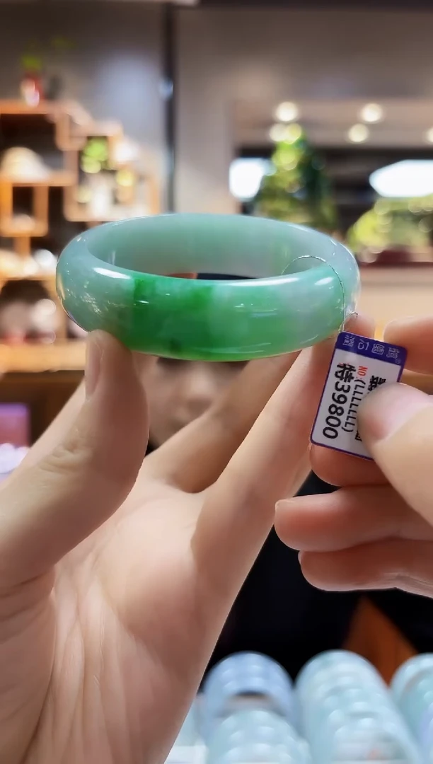 【闪购商品】翡翠颈饰未镶嵌手镯57.3