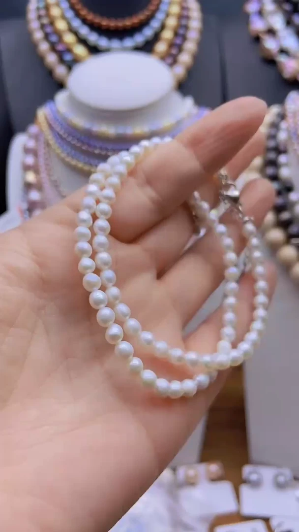 【闪购商品】淡水珍珠颈饰未镶嵌1