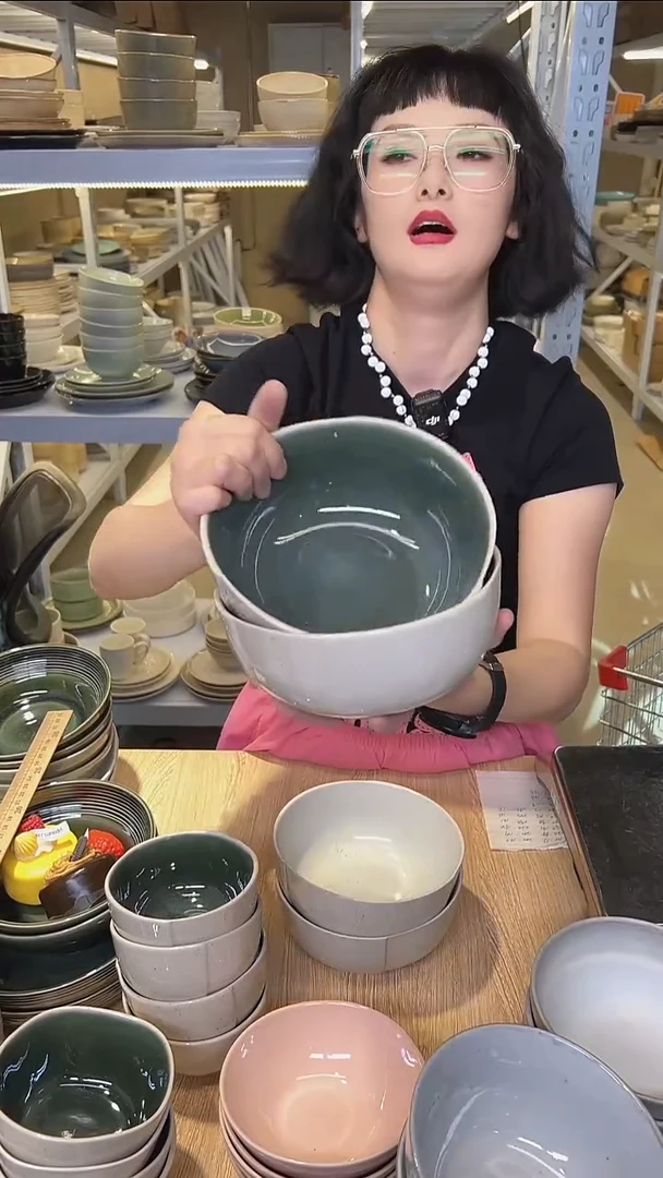 瓷231外贸尾货高温釉下彩陶瓷餐具默认微瑕
