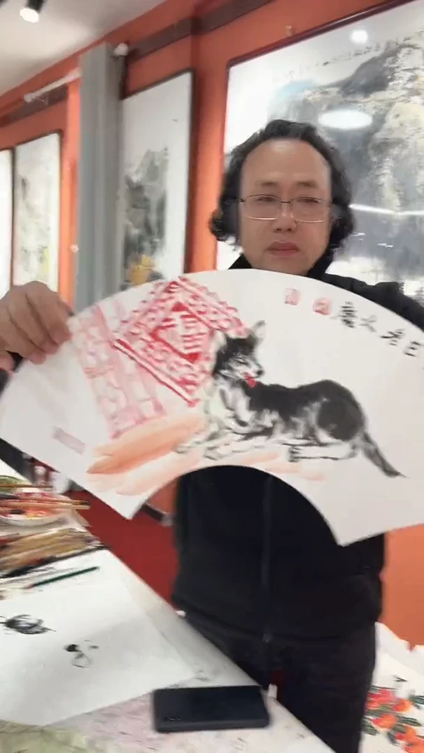 国画李火庆/国画/花鸟