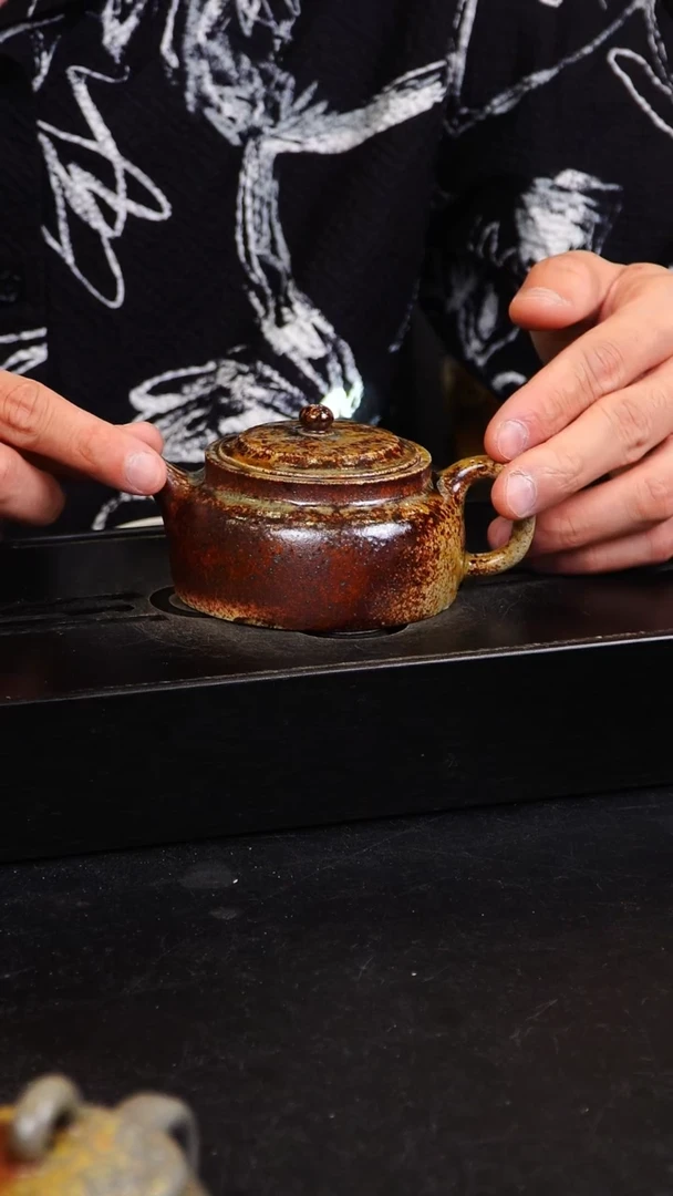茶壶紫砂宜兴紫砂柴烧壶