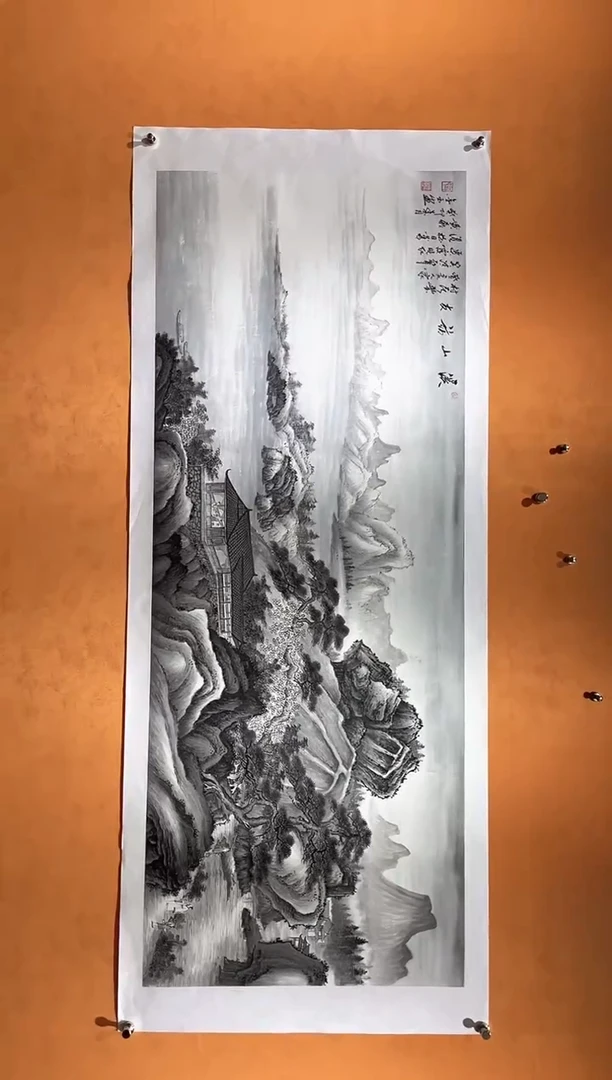 国画刘金玉老师亲笔手绘