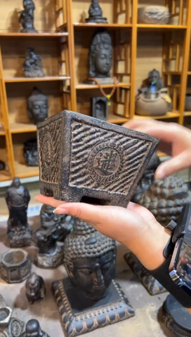 陶土【火山泥】日进斗金盆