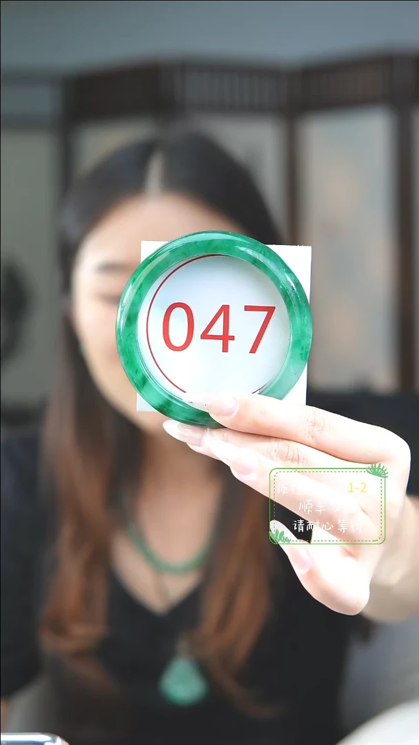 未镶嵌手镯石英质玉（非洲翠）62