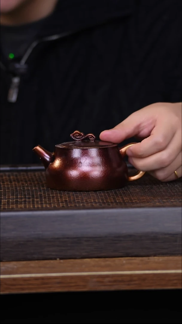 茶壶紫砂宜兴手工原矿紫砂壶001